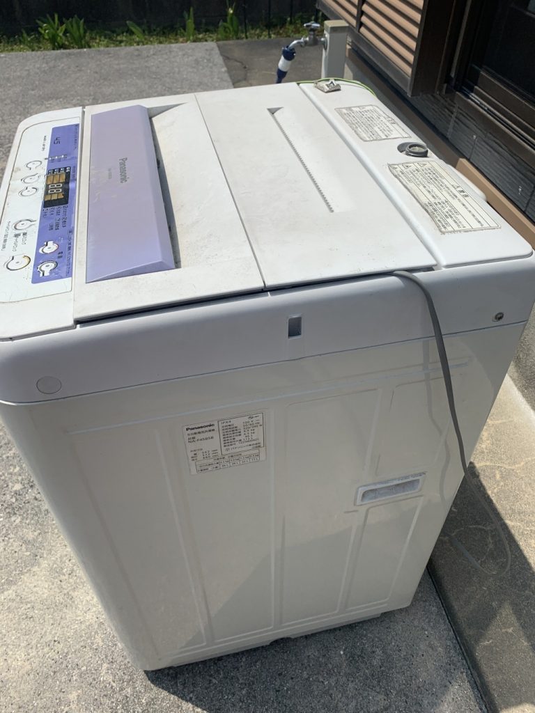 【北九州市門司区】洗濯機一台の回収　お客様の声