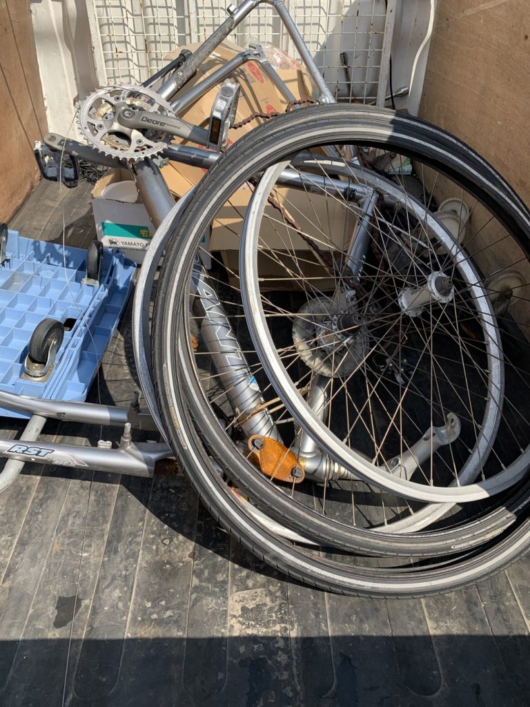 【福岡市西区】自転車の不用品回収処分　お客様の声