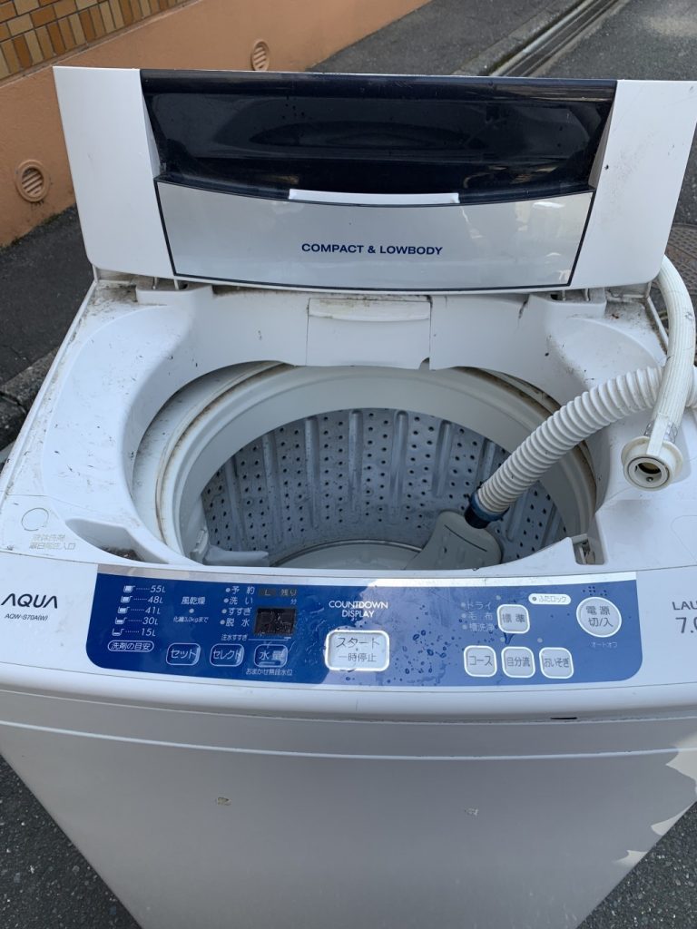 【福岡市博多区】洗濯機の出張回収・処分ご依頼　お客様の声