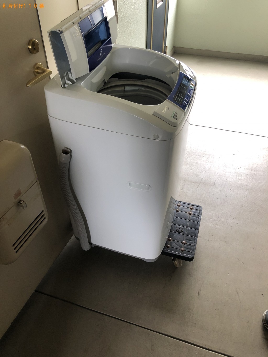 【加須市】遺品整理に伴い洗濯機と折り畳みベッドの処分　お客様の声