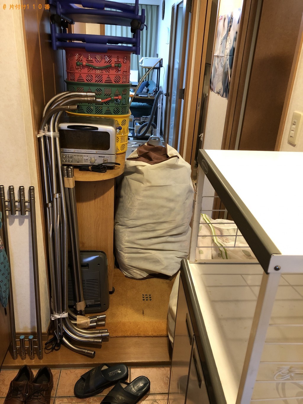 【筑後市】トースター、ファンヒーター、レンジ台等の回収・処分 お客様の声