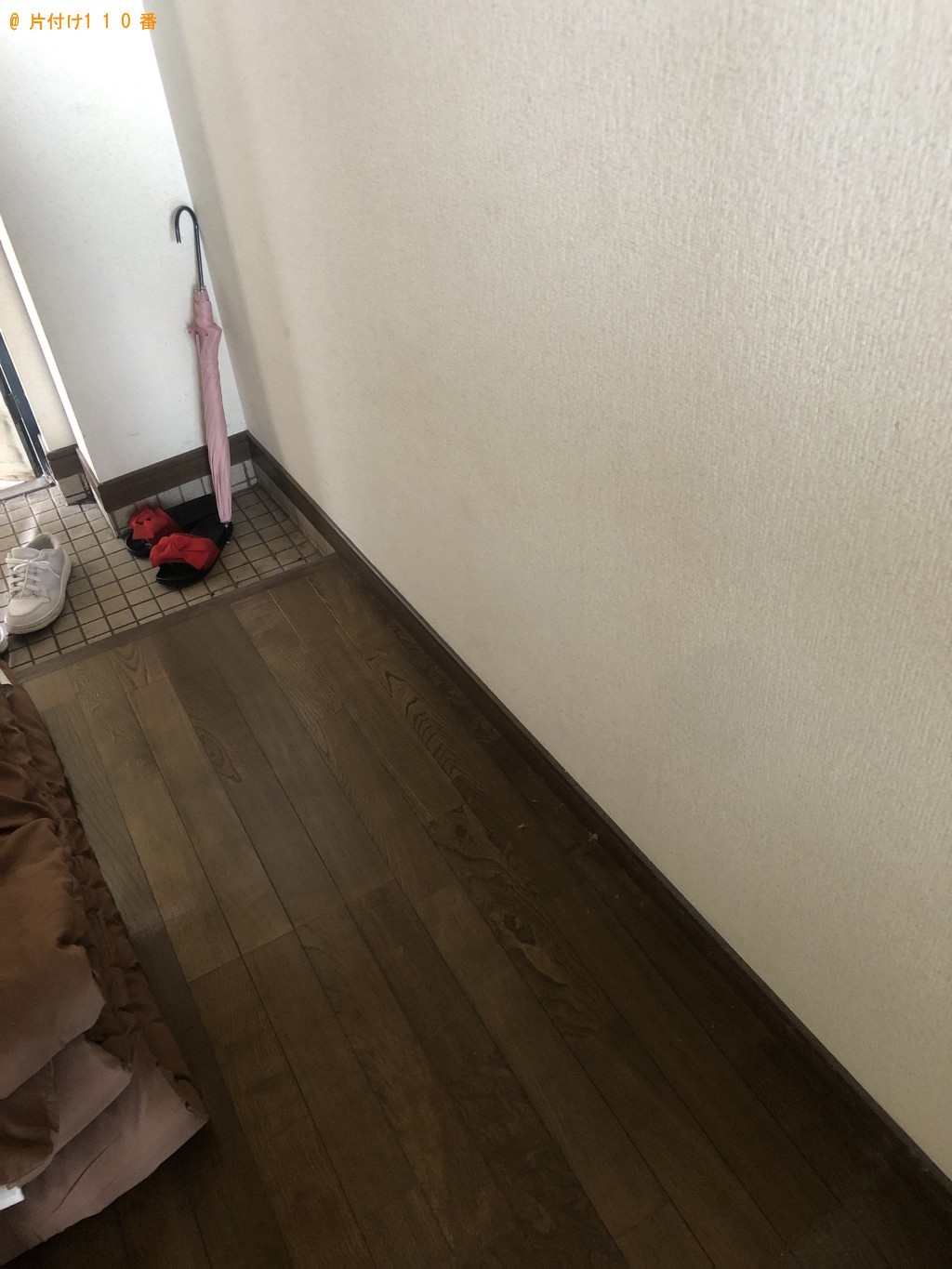 【筑後市】冷蔵庫、カウンターテーブル、カーペット等の回収・処分 お客様の声
