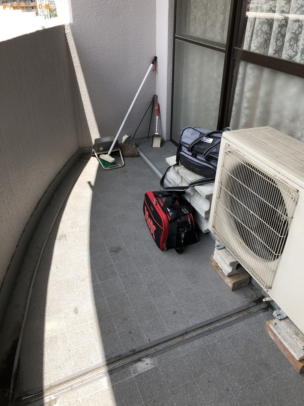 【粕屋町】電気ストーブ、ゴルフバッグ、ボーリングボール等の回収・処分 お客様の声