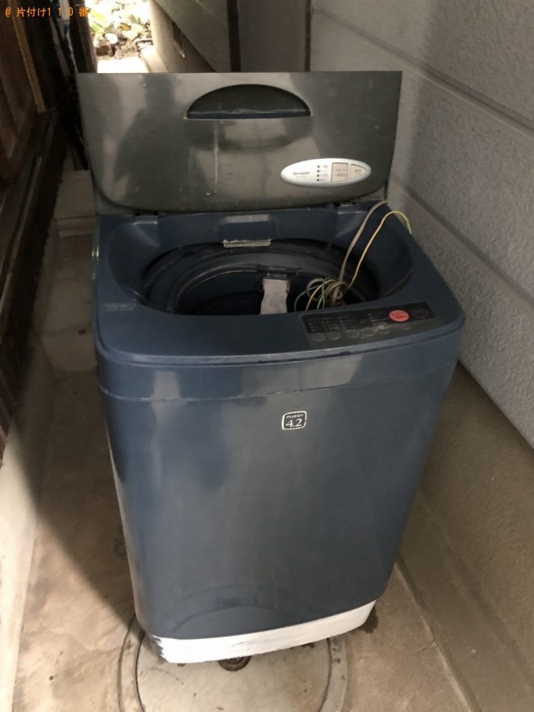 【北九州市小倉北区】洗濯機1点の回収・処分　お客様の声
