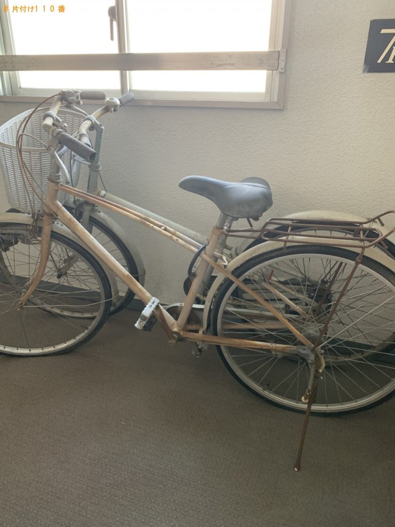 【福岡市中央区】自転車1点の回収・処分　お客様の声