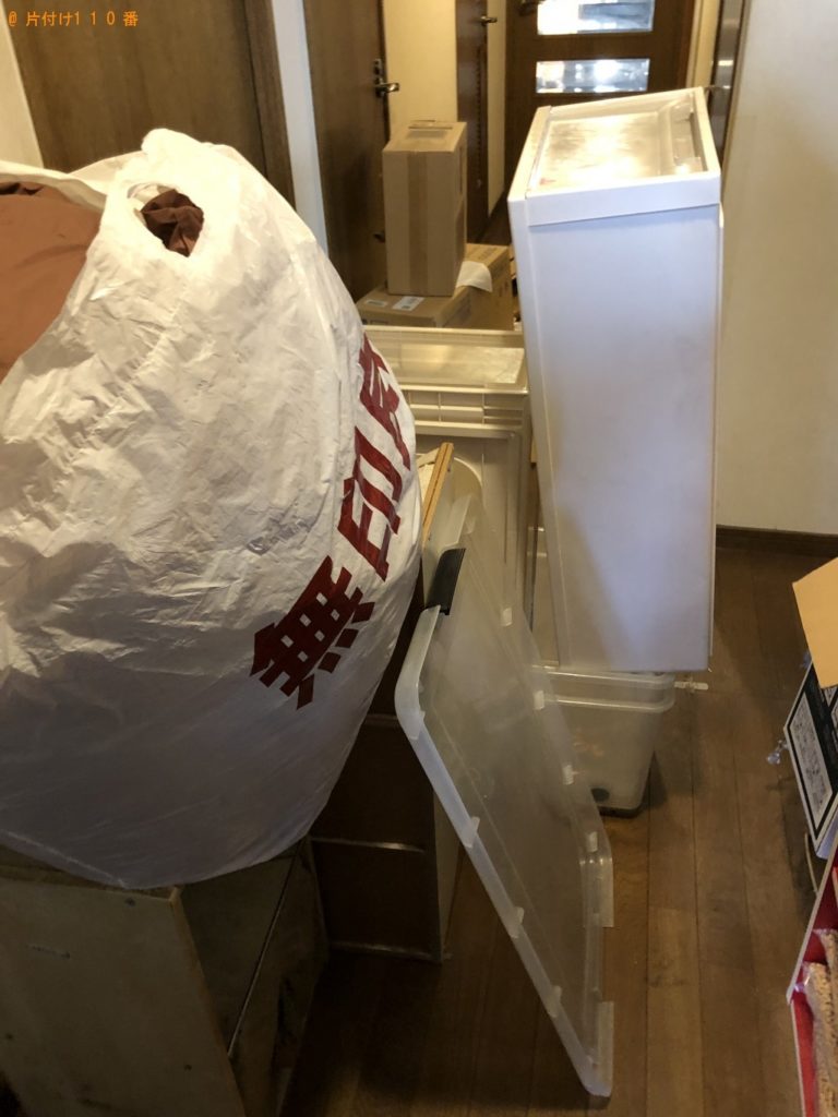 【北九州市八幡東区】カラーボックス、毛布などの出張不用品回収・処分ご依頼