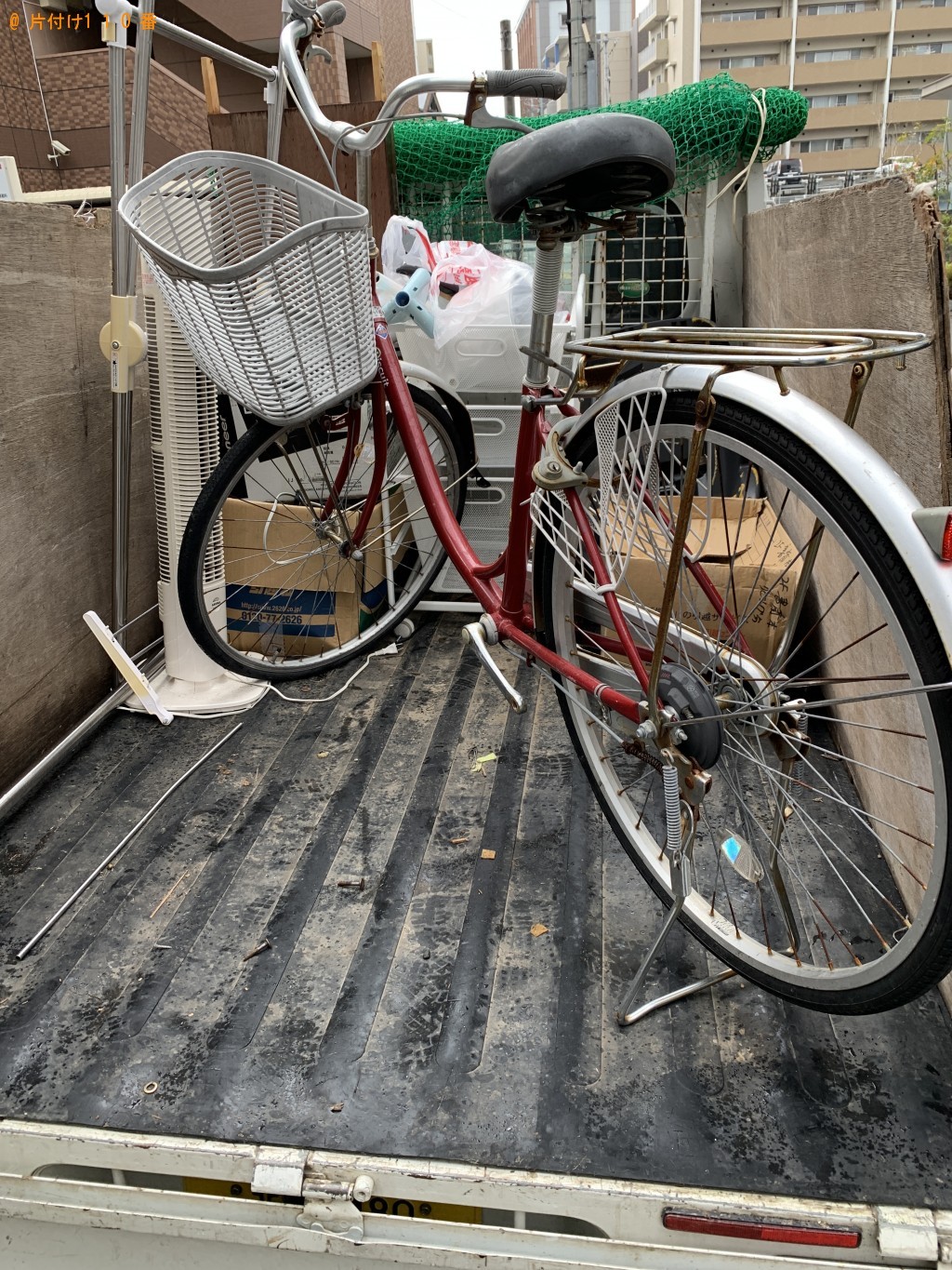 【福岡市西区】自転車の回収・処分ご依頼　お客様の声