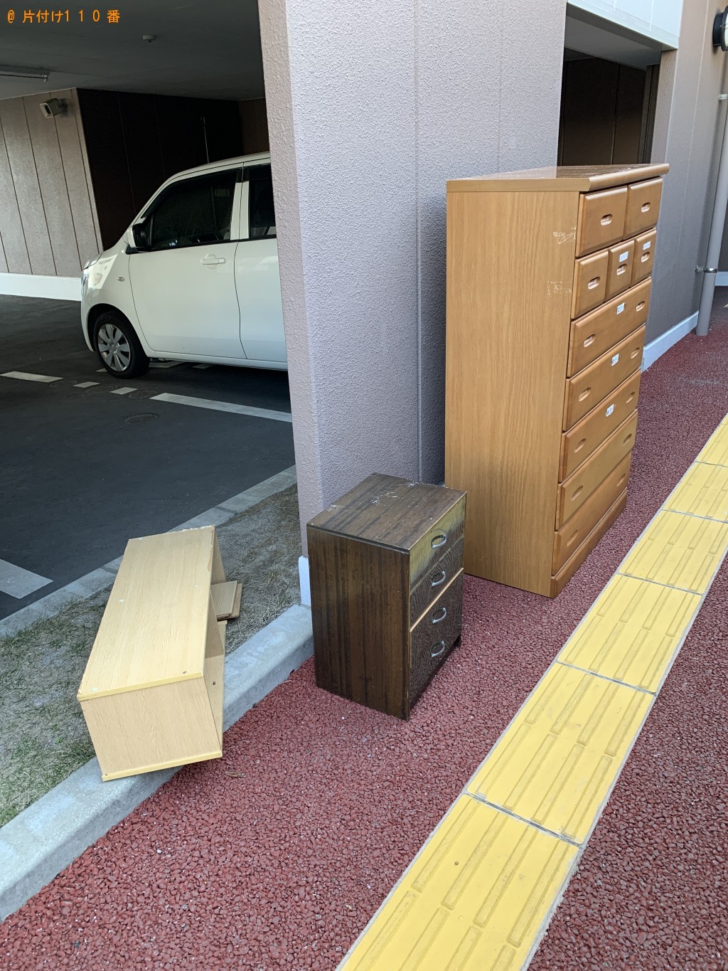 【苅田町】冷蔵庫、タンス、カラーボックス、椅子の回収・処分