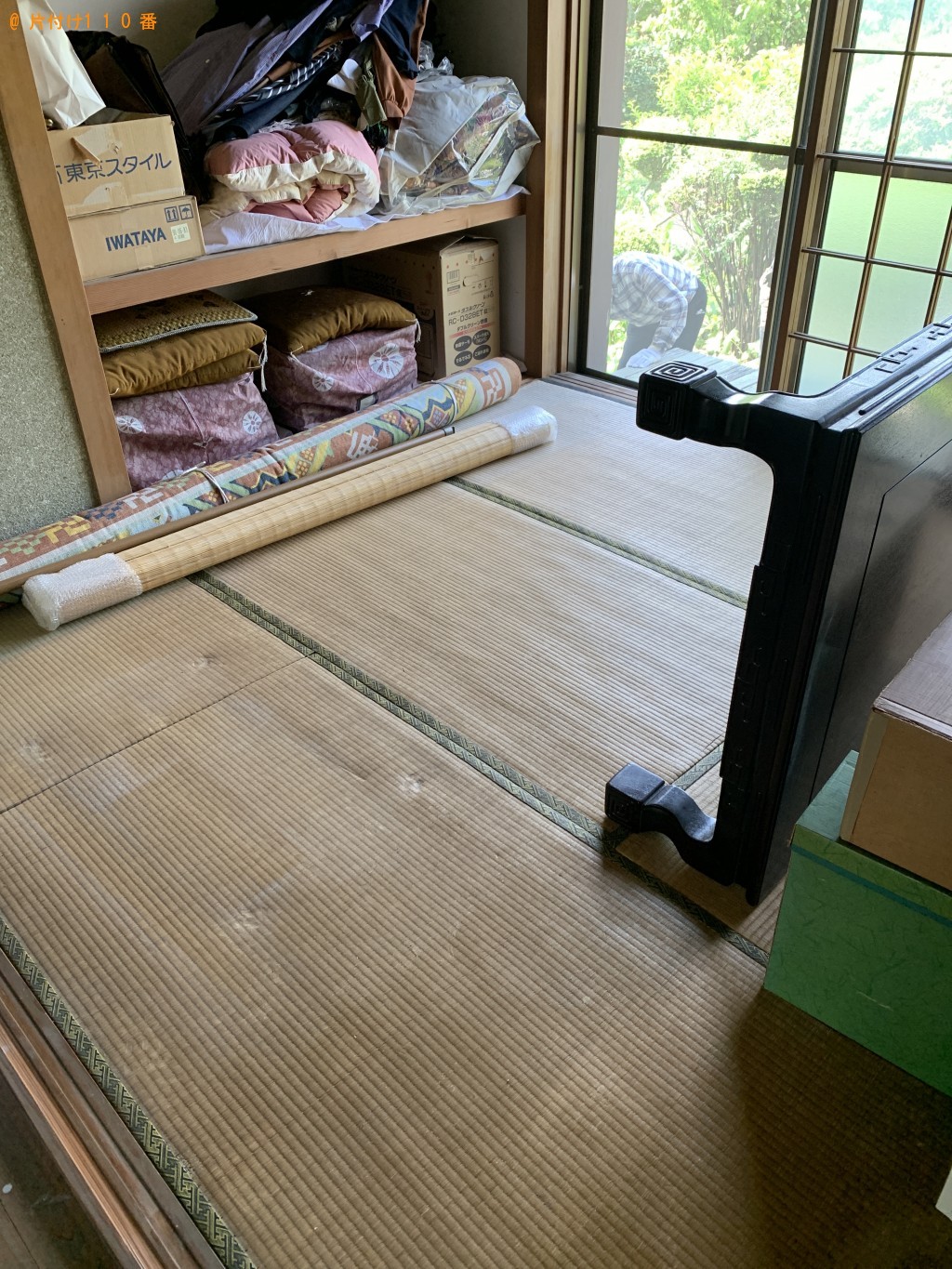 【粕屋町】片付けと不用品の回収、ハウスクリーニングご依頼