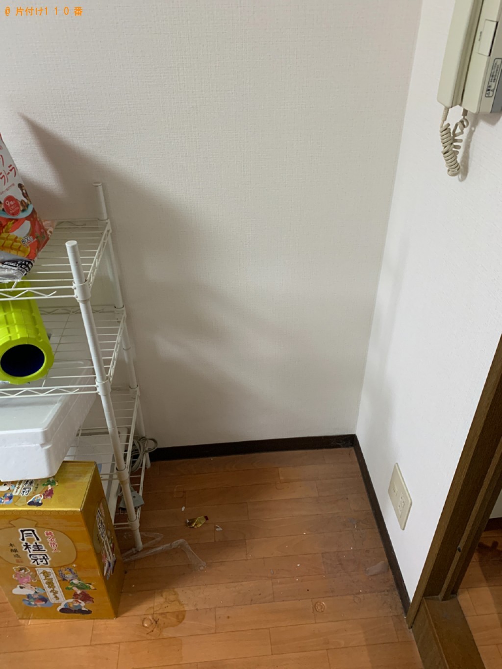 【福岡市中央区】冷蔵庫、ウレタンマットレス、プリンタ―の回収