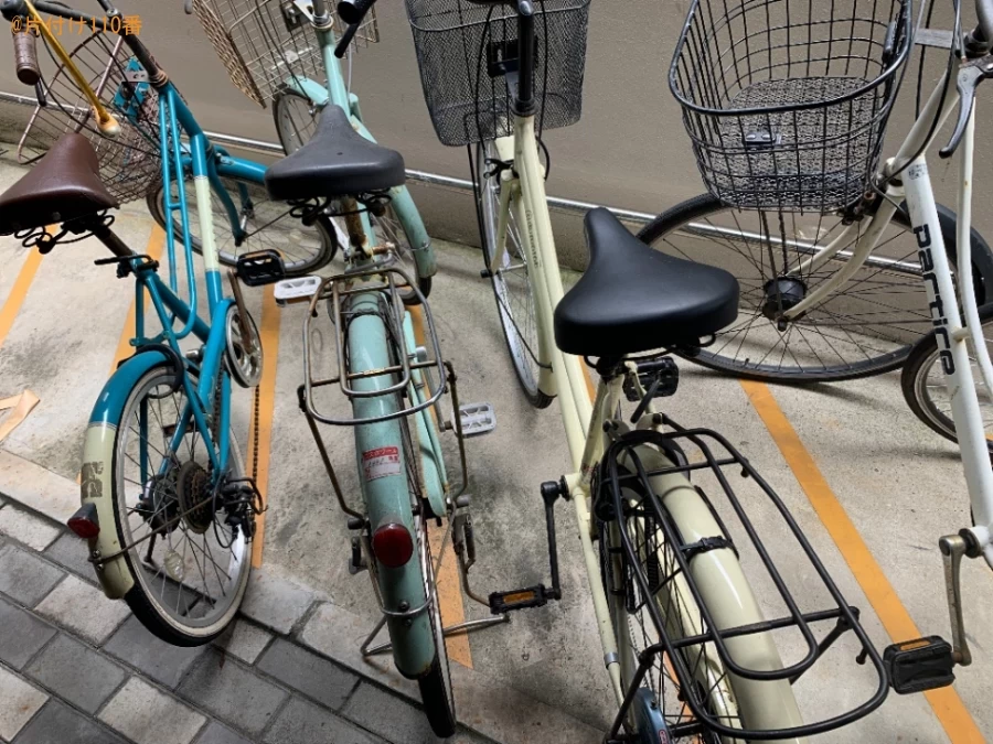 【福岡市中央区】自転車の回収・処分ご依頼　お客様の声