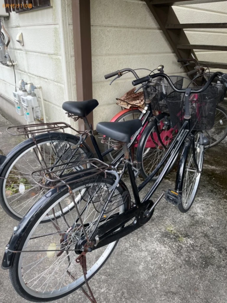 【柳川市三橋町】自転車の回収・処分ご依頼　お客様の声