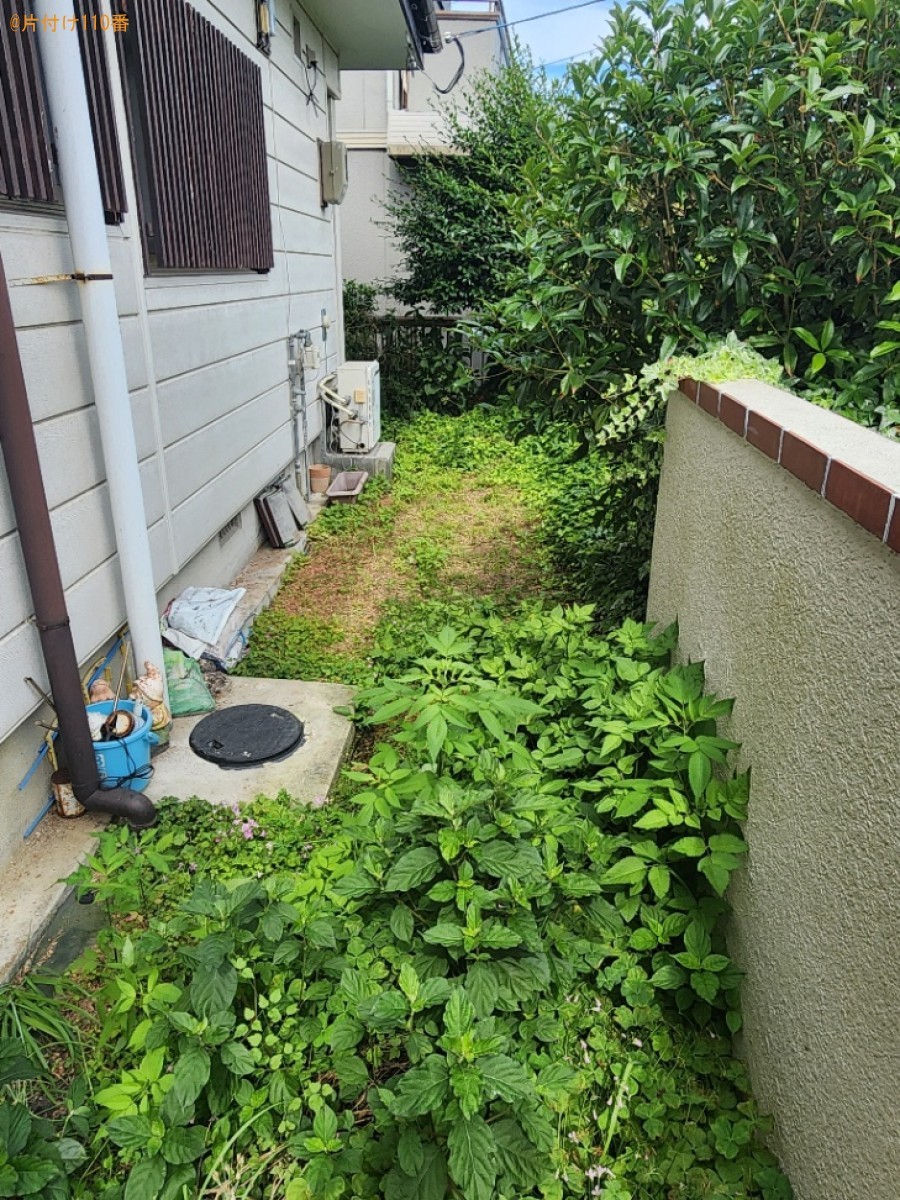 【飯塚市】草刈り、庭木剪定作業ご依頼　お客様の声