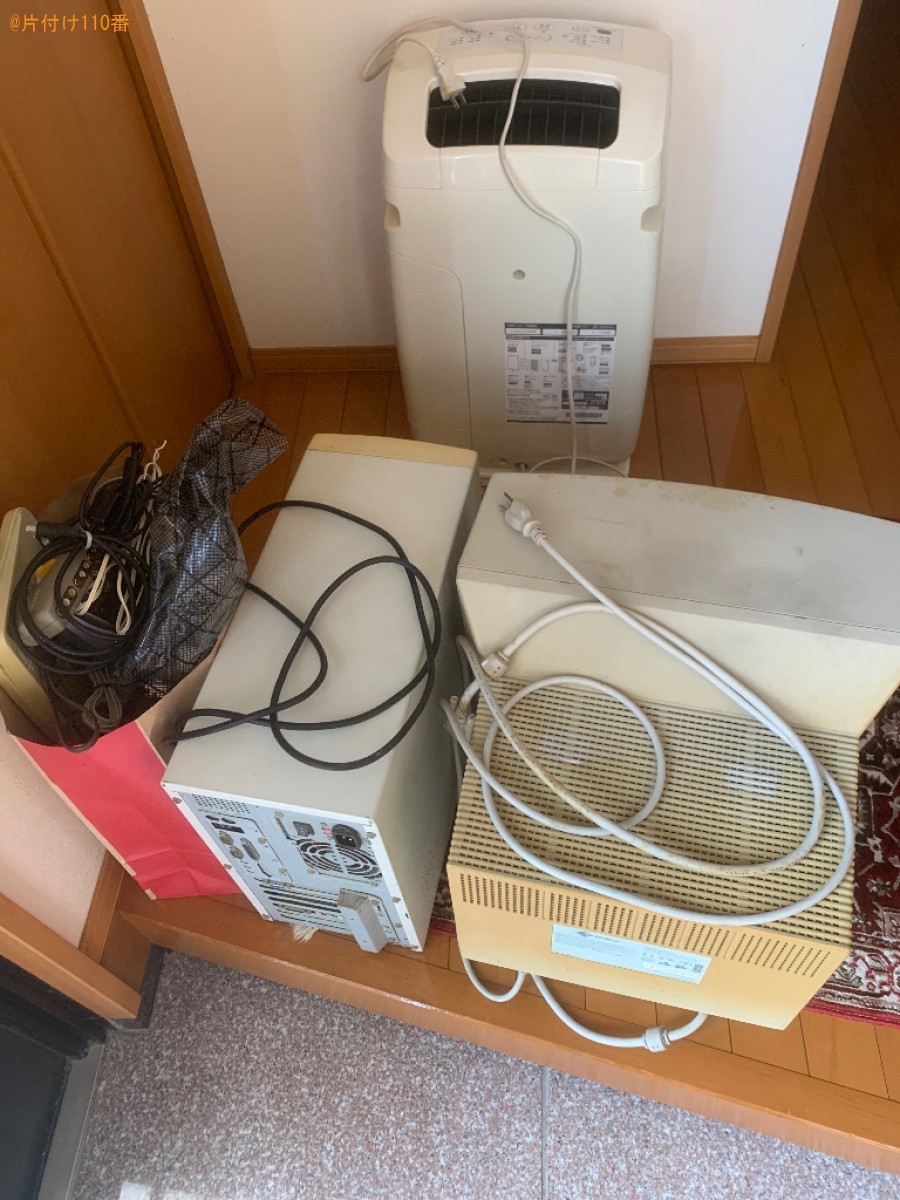 【福岡市東区】PC、PCモニター、小型家電等の回収・処分ご依頼