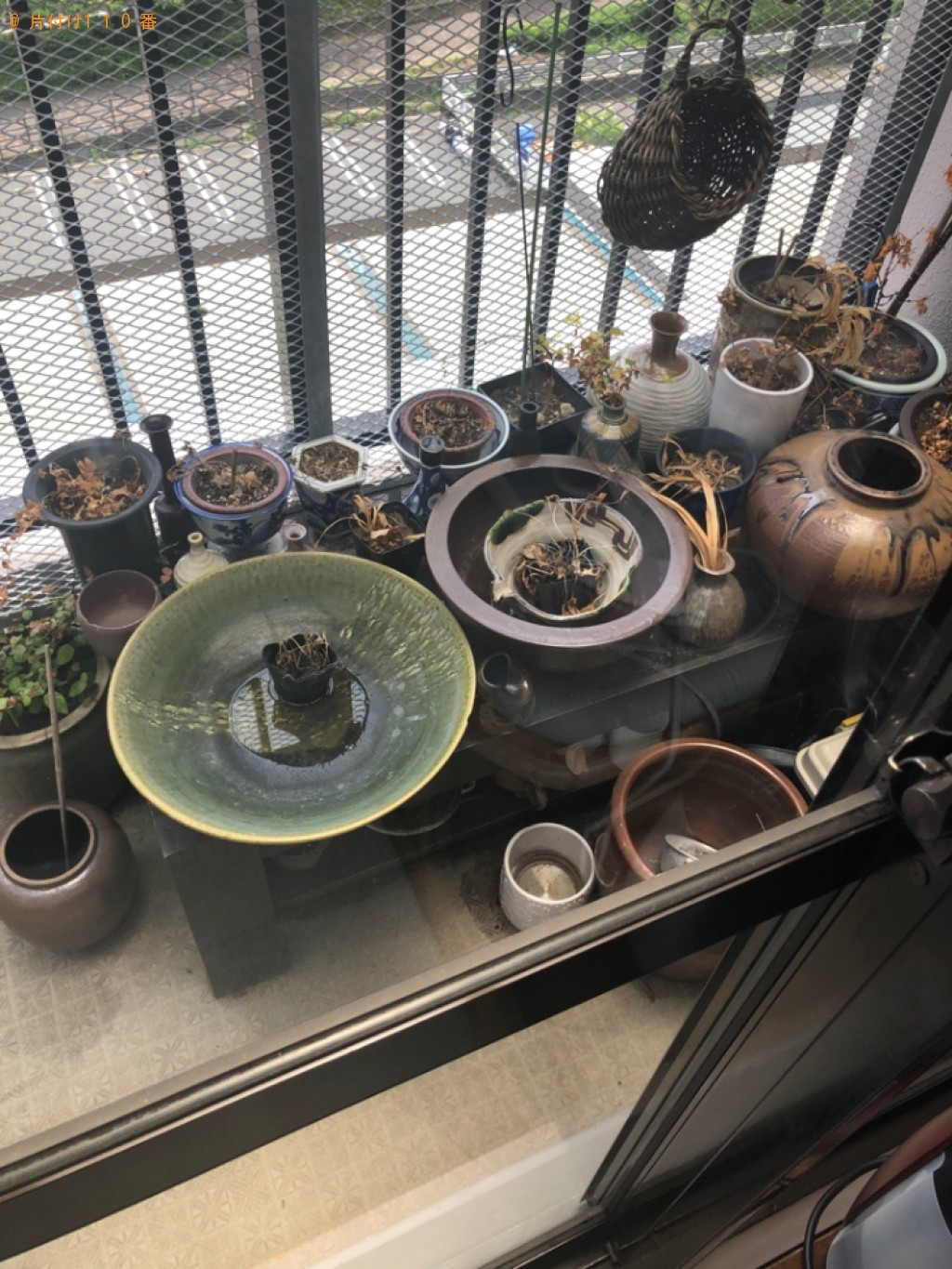 【福岡市西区】鉢植え、壺、プラスチックケース等の回収・処分ご依頼