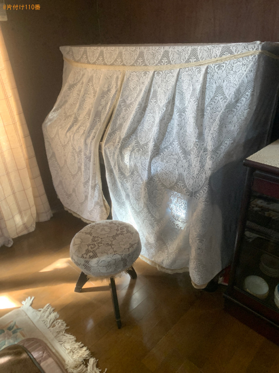 【大野城市】アップライトピアノの回収・処分ご依頼　お客様の声